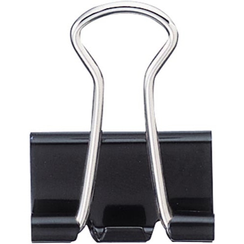 ダブルクリップ（オープン箱）黒　豆　２０個入