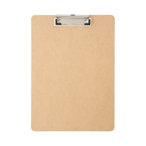 ＭＤＦクリップボード　ナチュラル　Ａ４タテ　５０枚