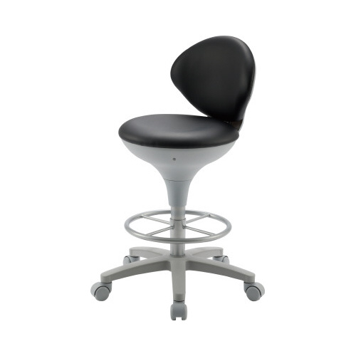 ワーキングスツールハイタイプ　ブラック