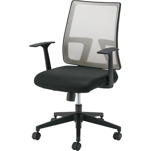 ショットチェア　肘付　グレー