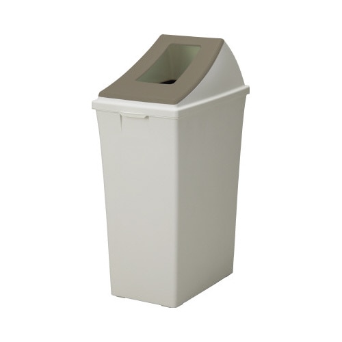 奥行が揃うカラー分別ペール４５Ｌ　ＢＲ　本体＋ふた