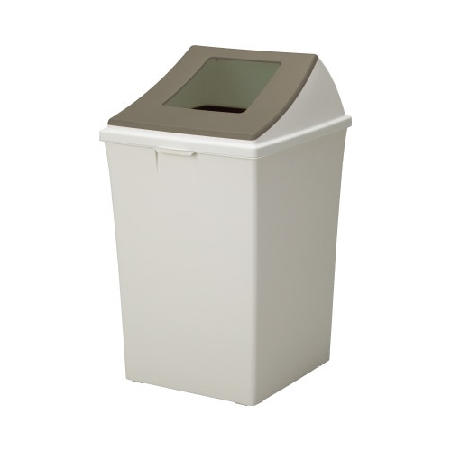 奥行が揃うカラー分別ペール７０Ｌ　ＢＲ　本体＋ふた