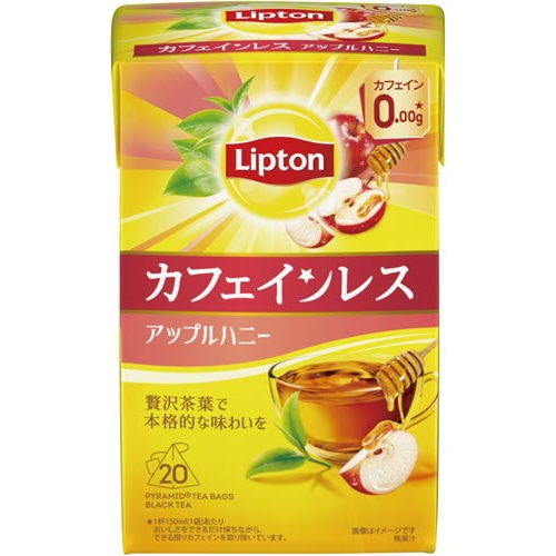 リプトンカフェインレスティアップルハニー　２０杯※
