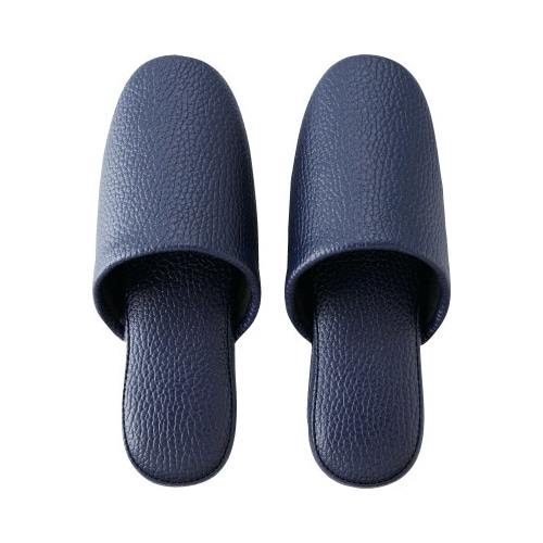 高機能ビニールスリッパ　ネイビー