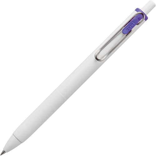ユニボールＯＮＥ　０．３８ｍｍ　バイオレット