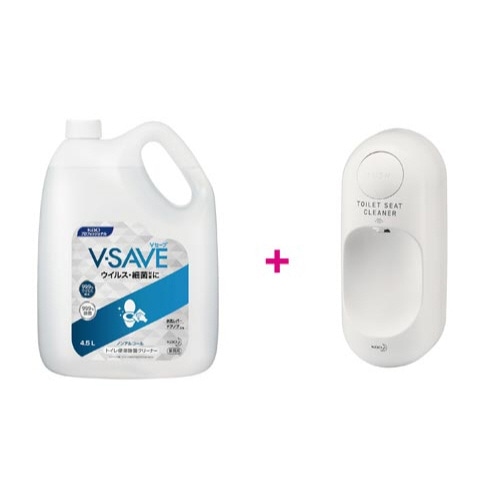 Ｖ－ＳＡＶＥ便座除菌Ｃ４．５Ｌ＋専用ディスペンサー