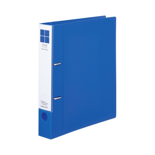 ＜スムーススタイル＞　Ｂ５タテ　背幅４５ｍｍ　青