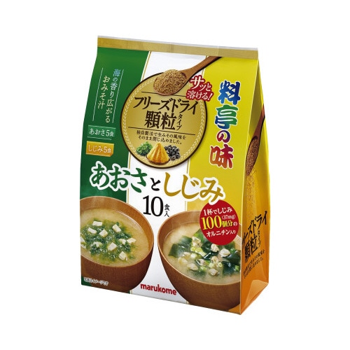 お徳用ＦＤ顆粒みそ汁あおさとしじみ　１０食※