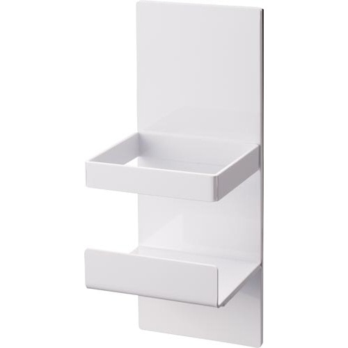 壁面に貼れる消毒液用ラック　コンパクトタイプ