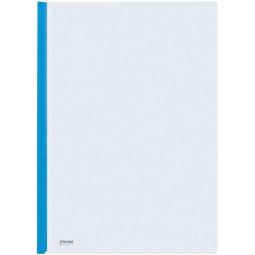 レールクリヤーホルダー　Ａ４　レール色青×５冊