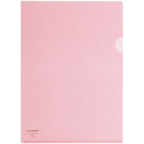 ＜スーパークリヤー１０＞Ｂ５ライトピンク×５冊