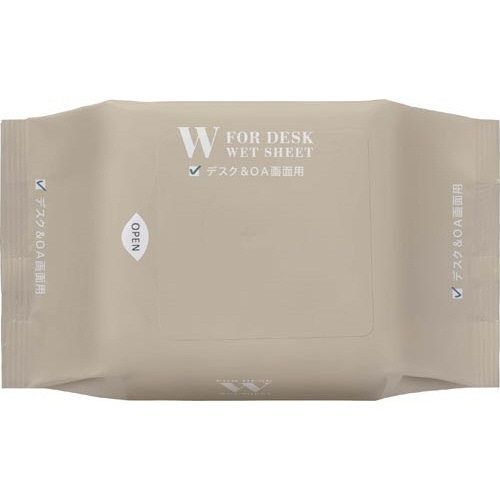 ＯＡ画面も一緒にお掃除ウェット　詰替５０枚