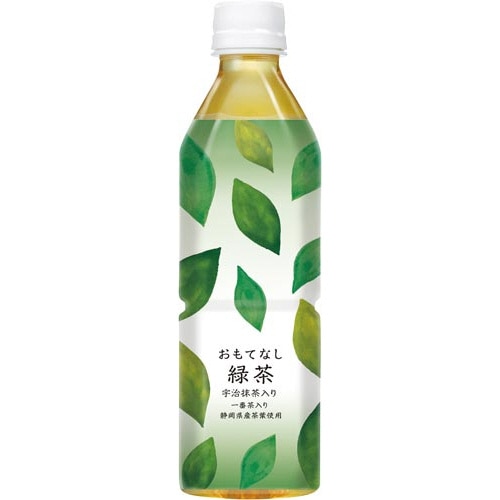 おもてなし用緑茶宇治抹茶入り５００ｍｌ　４８本※