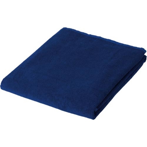 業務用スレン染め　ベッドサイズタオル　ネイビー５枚