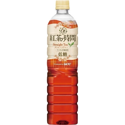 紅茶の時間　ストレートティー低糖　９００ｍｌ１２本※