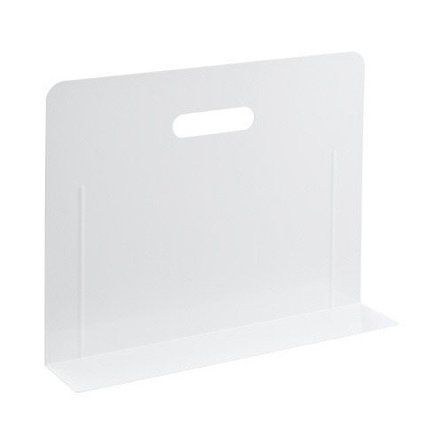 ブックエンド・スーパーワイド（マグネット付）　白