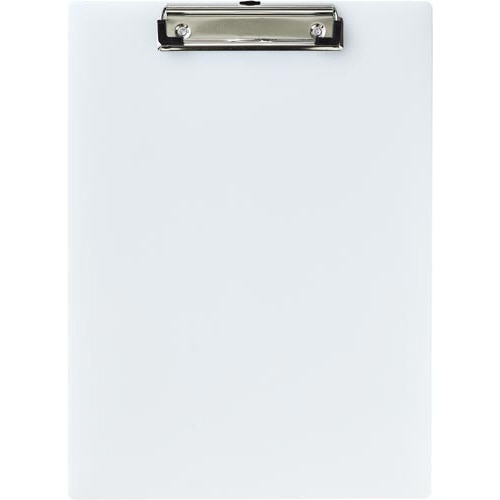 軽量クリップボード＜抗菌＞　Ａ４　乳白　３セット