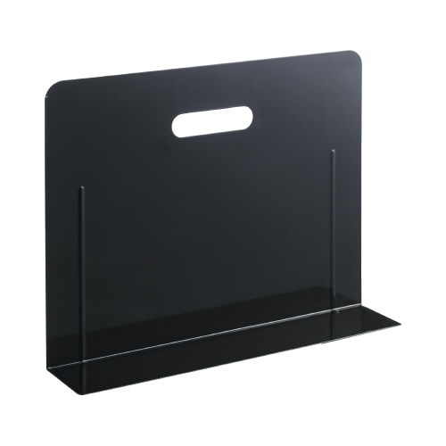 ブックエンド・スーパーワイド（マグネット付）　黒