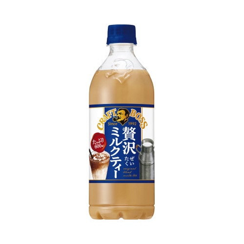 クラフトボス　ミルクティー　６００ｍｌ２４本※
