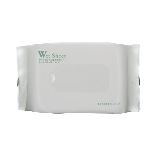デスク周りのお掃除雑巾シート　汚れ落とし　３０枚