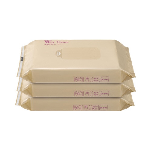 激落ちくん純水ウェットティシュレギュラー３個入