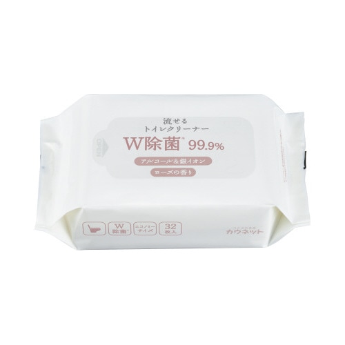 激落ちくんトイレシートクリーナー２個入ローズ