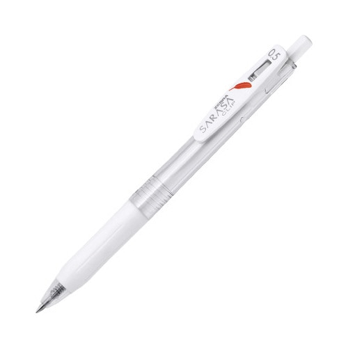 サラサクリップ　赤い羽根　０．５ｍｍ　黒
