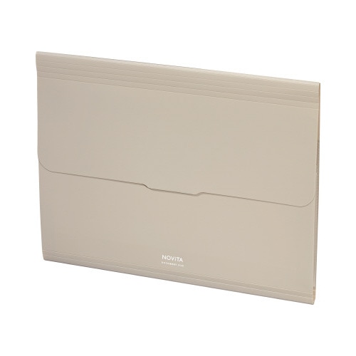 書類ファイル＜ノビータ＞Ａ４・６Ｐ　サンドベージュ