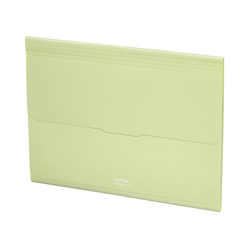 書類ファイル＜ノビータ＞Ａ４・６Ｐ　リーフグリーン
