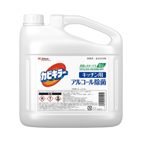 カビキラーアルコール除菌キッチン用詰替　５Ｌ