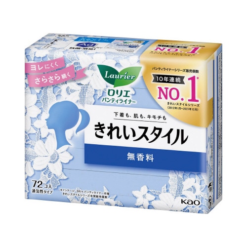 ロリエ　きれいスタイル無香料　７２コ入