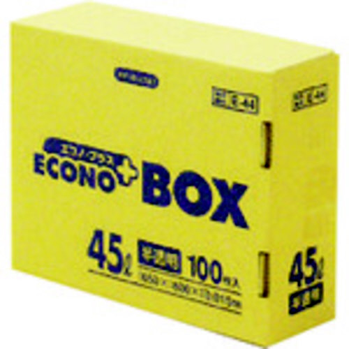 エコノプラスＢＯＸ　４５Ｌ　半透明　１００枚