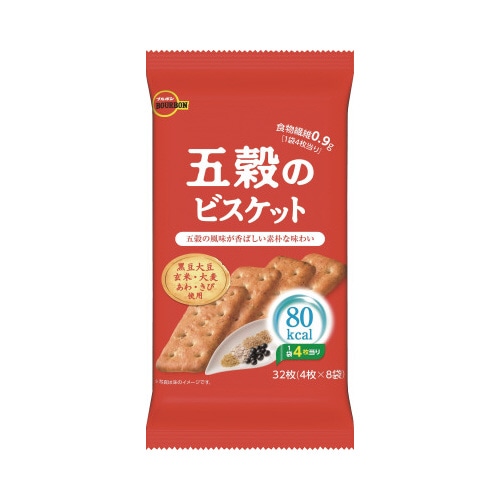 ブルボン五穀のビスケット３２枚×３※