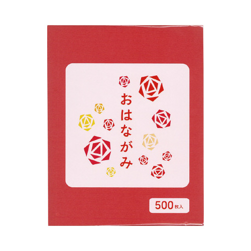 お花紙　赤　５００枚