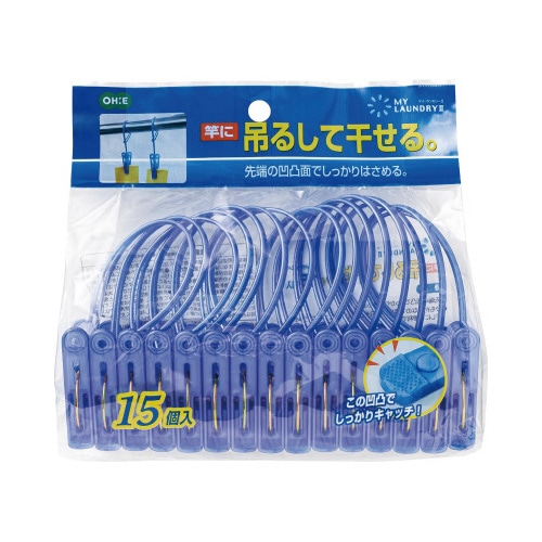 ＭＬ２ひも付ピンチＢ１５個入