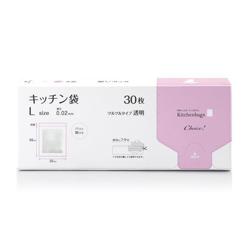 チョイスキッチン袋ＬＤ－Ｌ透明３０Ｐ