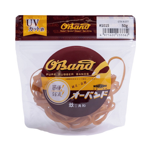 オーバンド　５０ｇ透明袋　＃１０１５　アメ