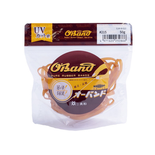 オーバンド　５０ｇ透明袋　＃２１５　アメ