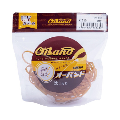 オーバンド　５０ｇ透明袋　＃１２１０　アメ