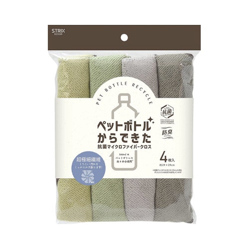 ＳＢ－１０３　ＰＥＴマイクロファイバークロス４枚