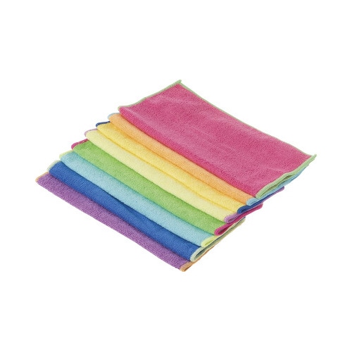 ＱＢ－１０２Ｋ　抗菌マイクロファイバークロス８枚