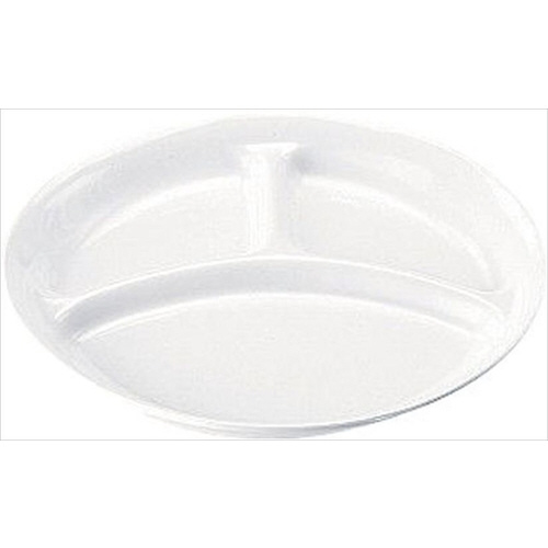 高強度磁器　ホワイトＷＨ－０２８　仕切皿