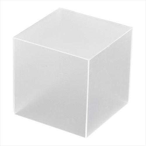 アクリル　ＢＯＸ　５面体（マット）　２００角