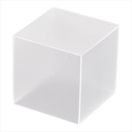 アクリル　ＢＯＸ　５面体（マット）　１５０角