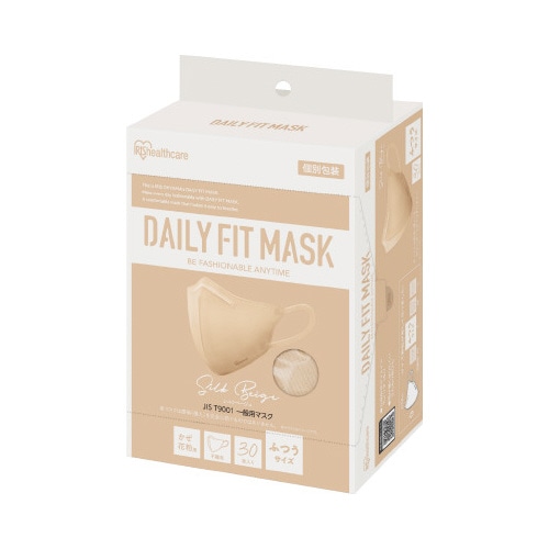 ＤＡＩＬＹ　ＦＩＴ　ＭＡＳＫ　立体　シルクベージュ