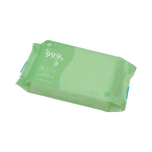 ＮＣ水９９．９　手口ふき　８０枚