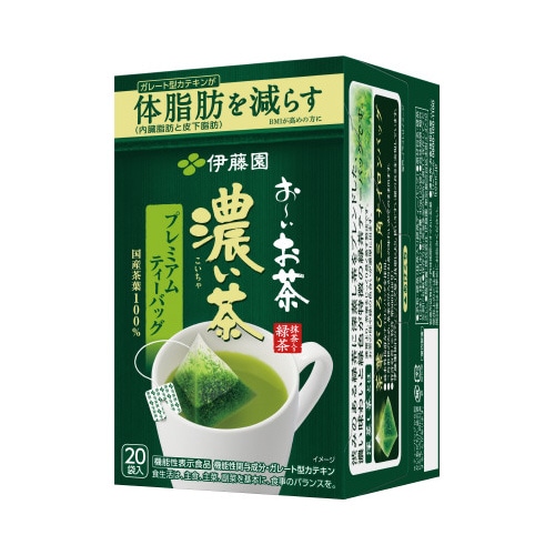 プレミアムＴＢ　　おーいお茶濃い茶　２０袋×３※