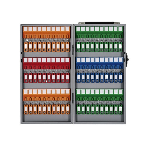 キーボックス　シルバー　６０個吊