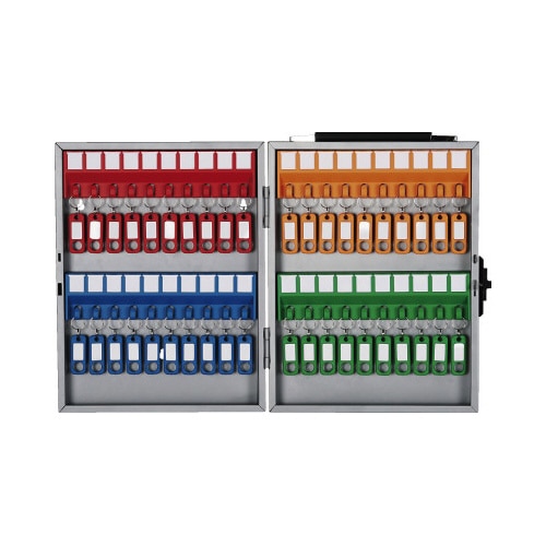 キーボックス　シルバー　４０個吊×２