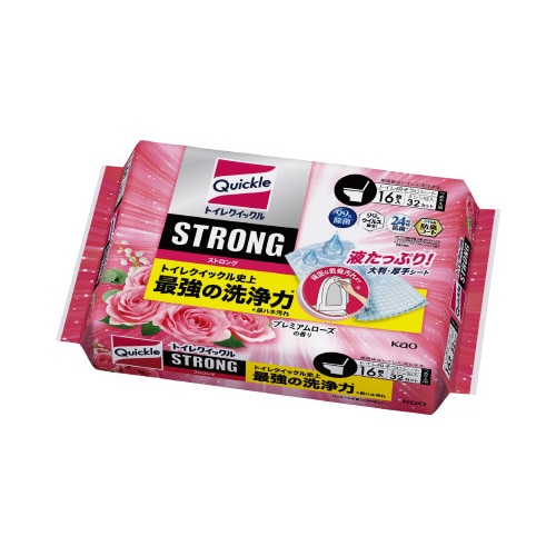 トイレクイックルＳＴＲＯＮＧ　Ｐローズ詰替